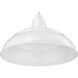 R Series White 14 inch Warehouse Shade